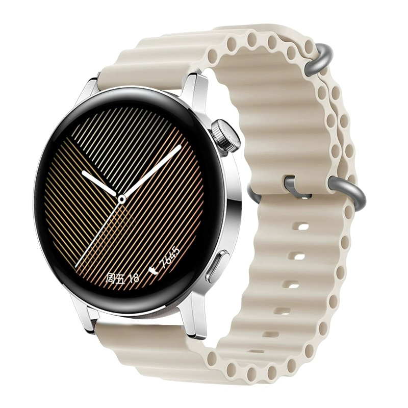 

Biaodaige Часы Strap Huawei Compatibility Silicone Material, Starlight