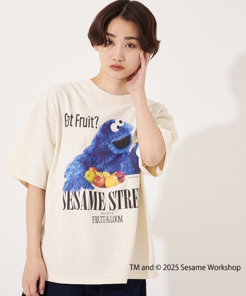 

Футболка с принтом "Улица Сезам", короткий рукав, унисекс FRUIT OF THE LOOM, кремовый, Бежевый, Футболка с принтом "Улица Сезам", короткий рукав, унисекс FRUIT OF THE LOOM, кремовый