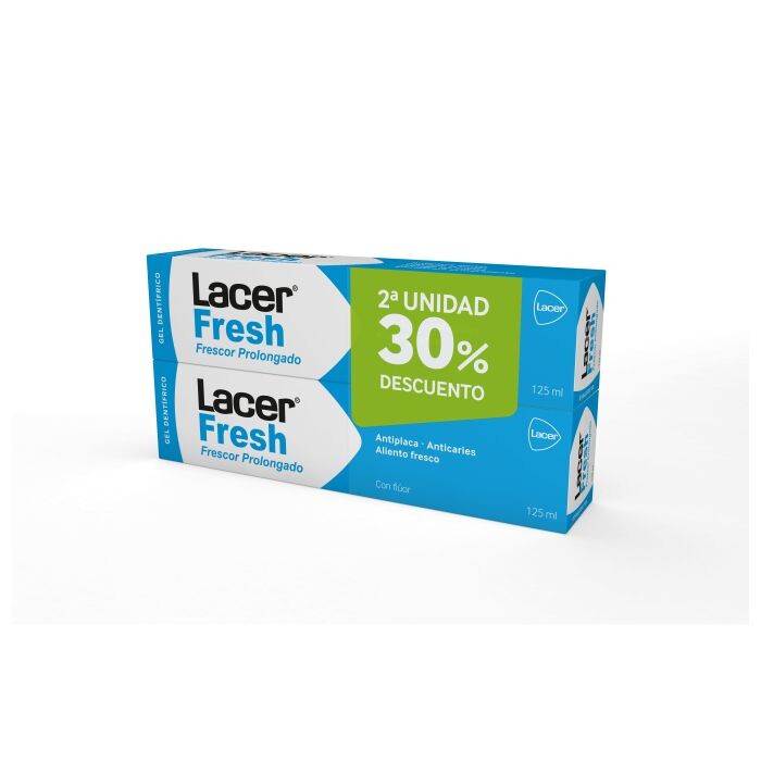 

Зубная паста Dentifrico Fresh Gel Lacer, 2 x 125 ml