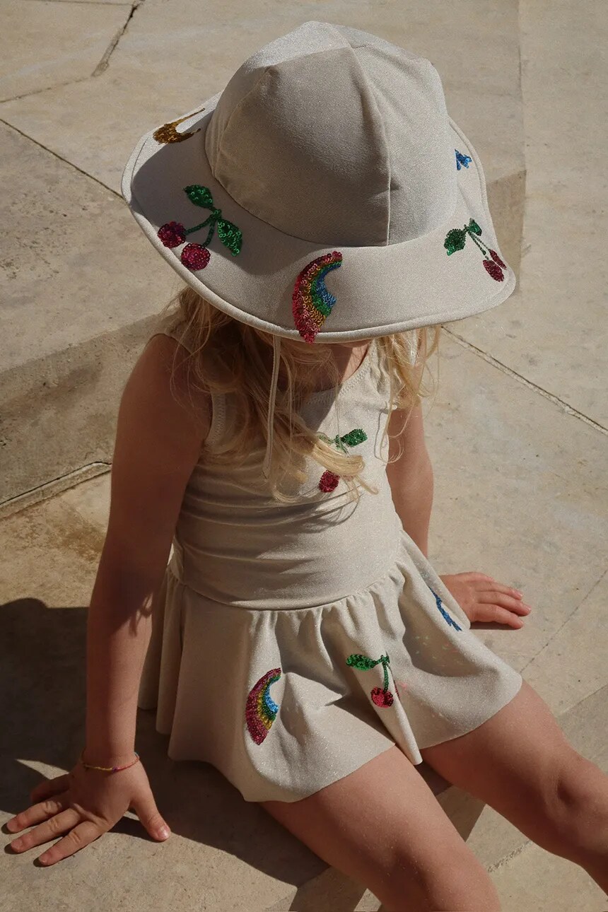 

Сплошной детский купальник BEATRICE SWIMSUIT Konges Sløjd, бежевый