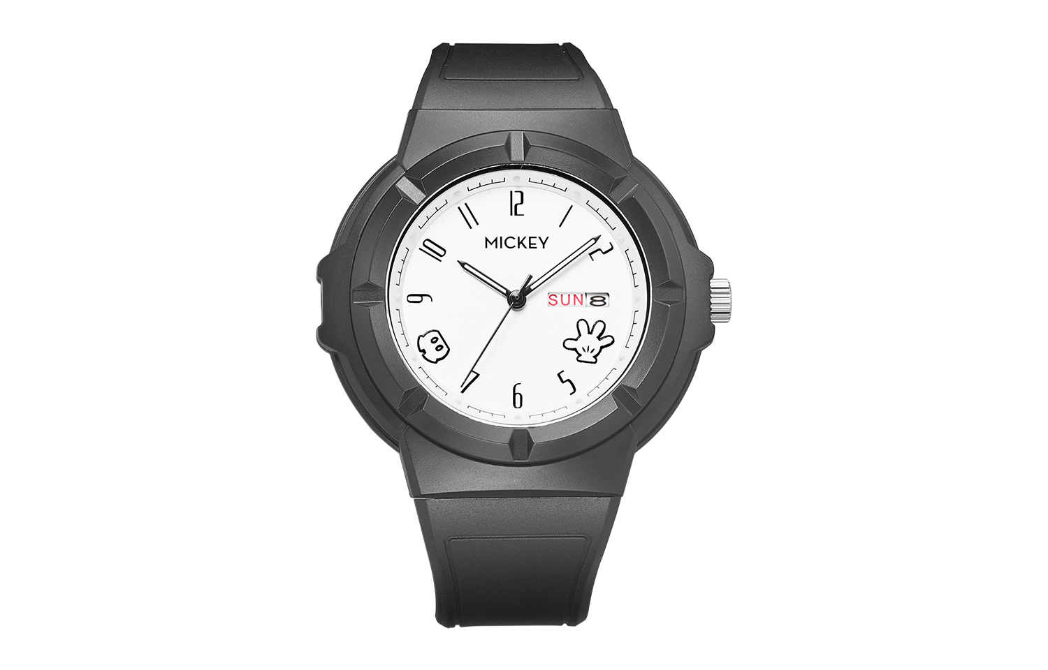 

Disney Часы Mickey Series Quartz Movement Watch Unisex White Dial