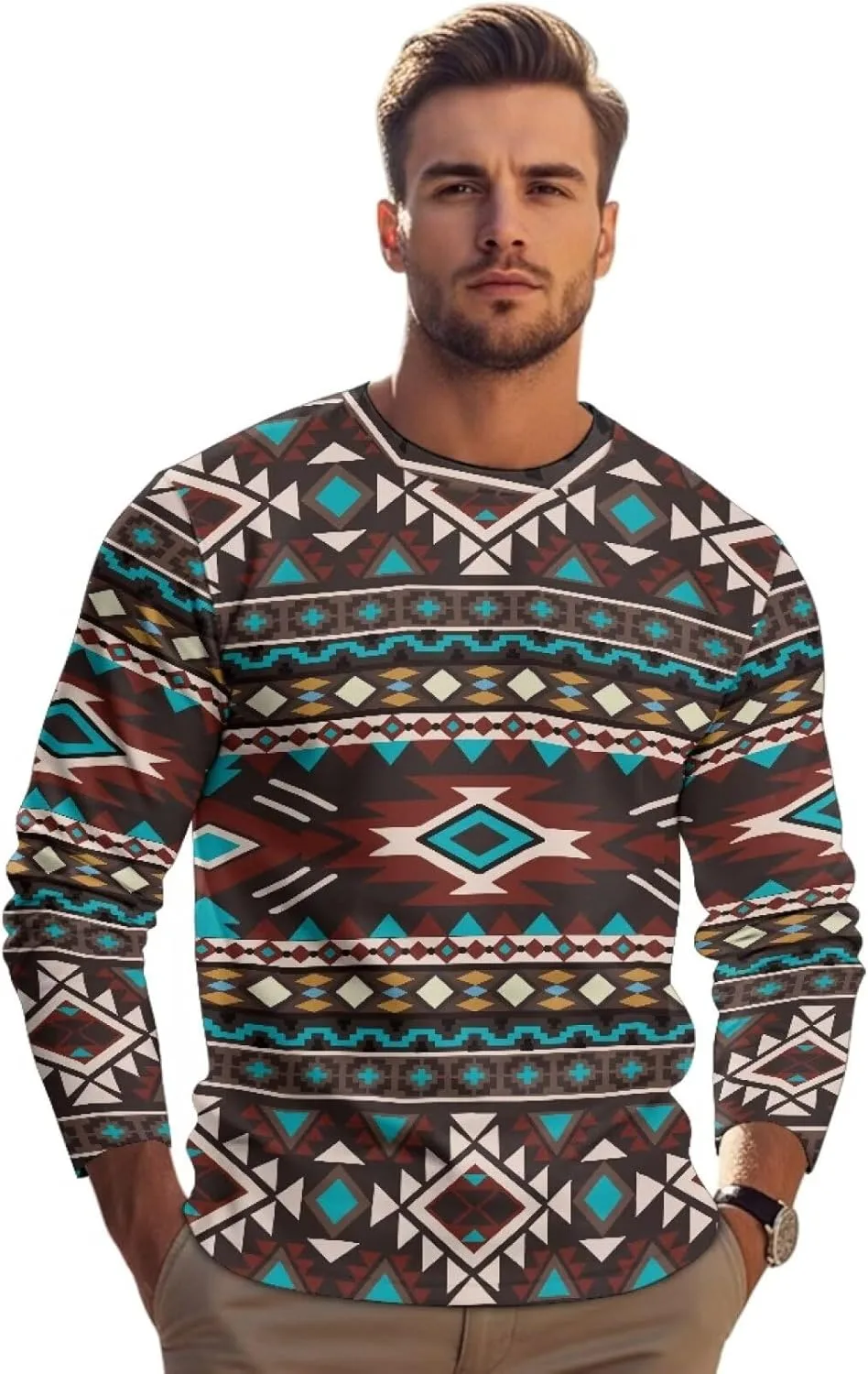 

Футболка с длинным рукавом для мужчин Quick Dry Moisture Wicking UV Sun Protection RMMRIYUE