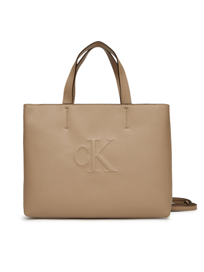 

Сумка Sculpted Mini Ew Tote Lv04K3111G Calvin Klein Jeans, бежевый