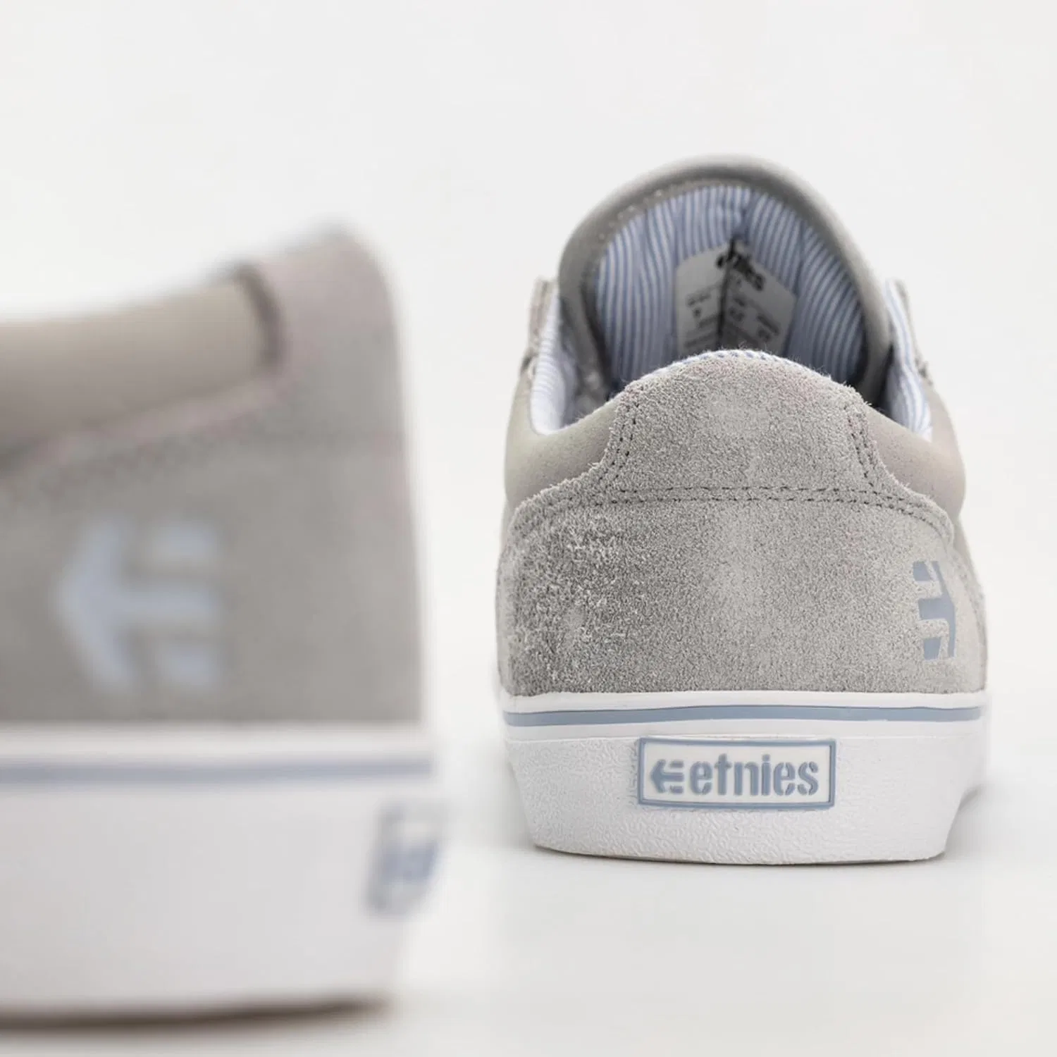 Мужские кроссовки Etnies Barge LS, черные, в стиле стритвеар — фото 2