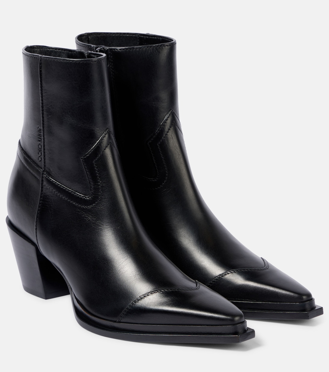 Кожаные ботинки Cece 60 по щиколотку Jimmy Choo, черный