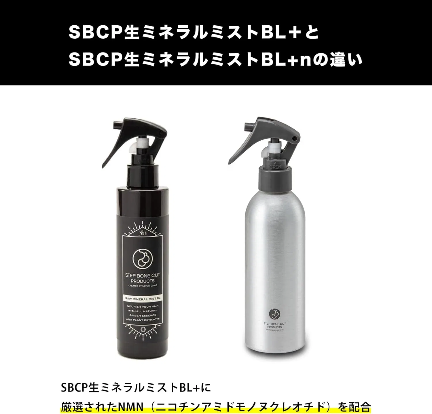 Тоник Step Bone Cut — SBCP Raw Mineral Mist BL, 200 мл — фото 4