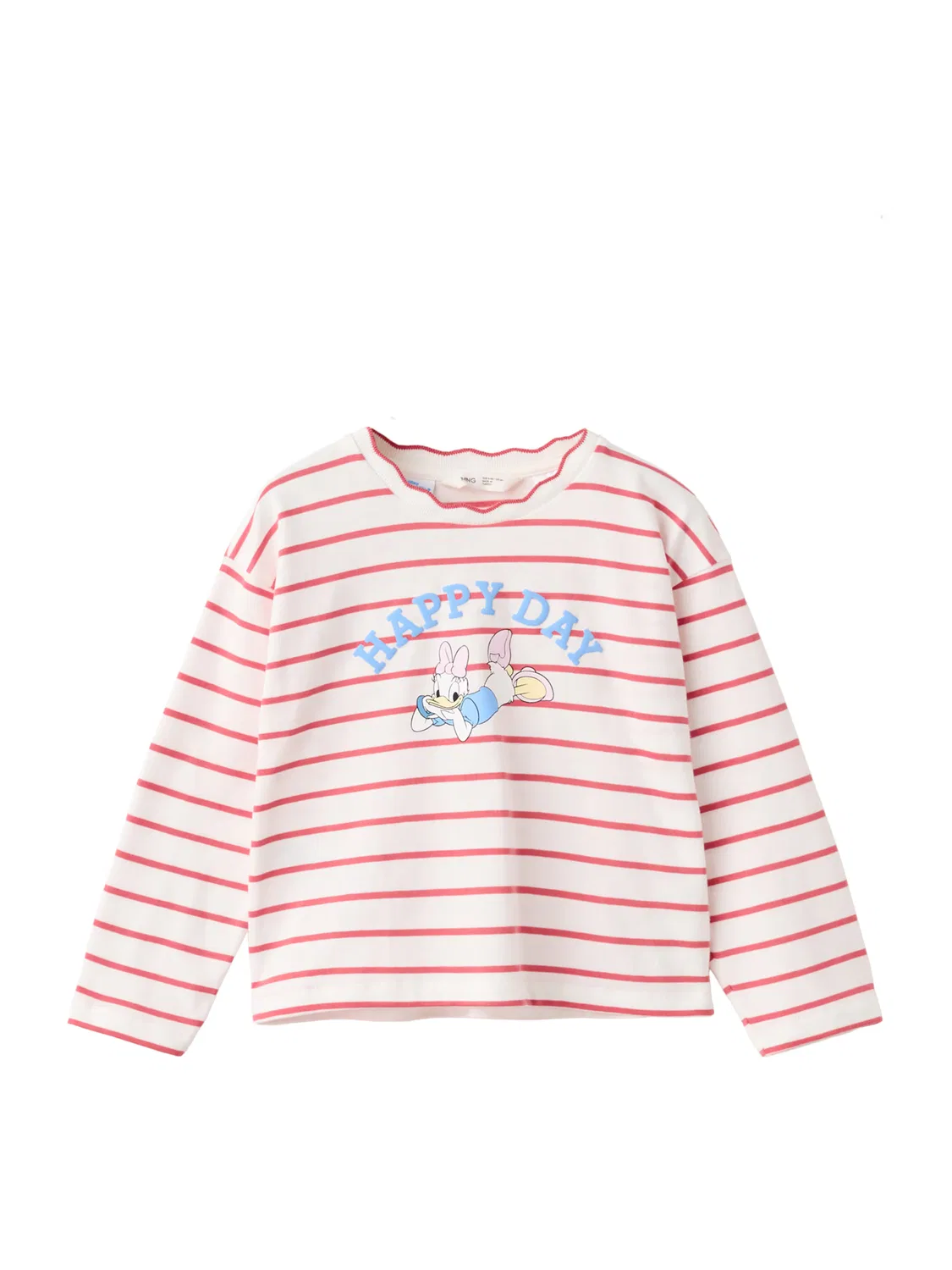 Футболка 'HAPPY' Mango Kids, Red