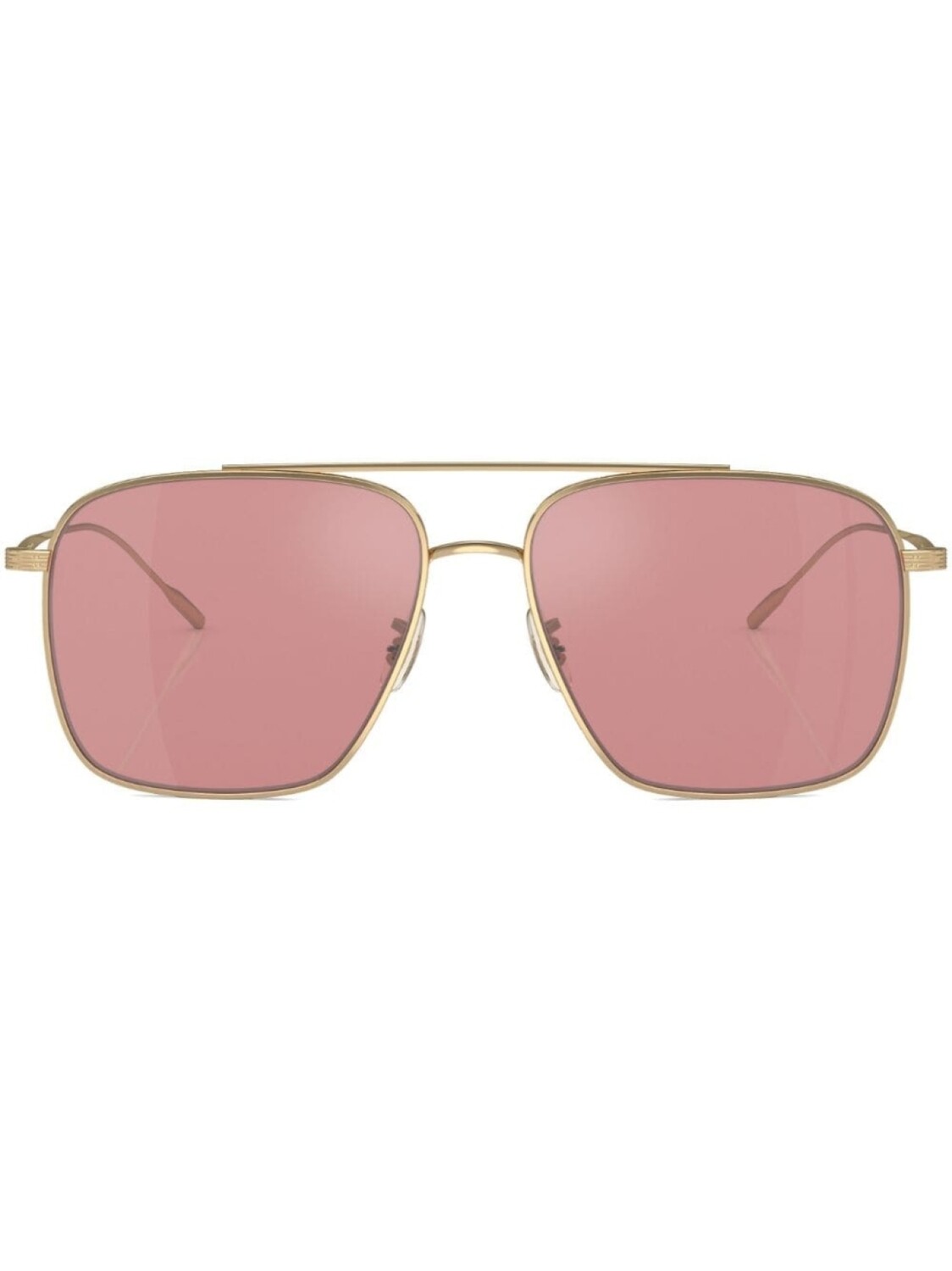 

Oliver Peoples солнцезащитные очки-пилоты Dresner, золотистый