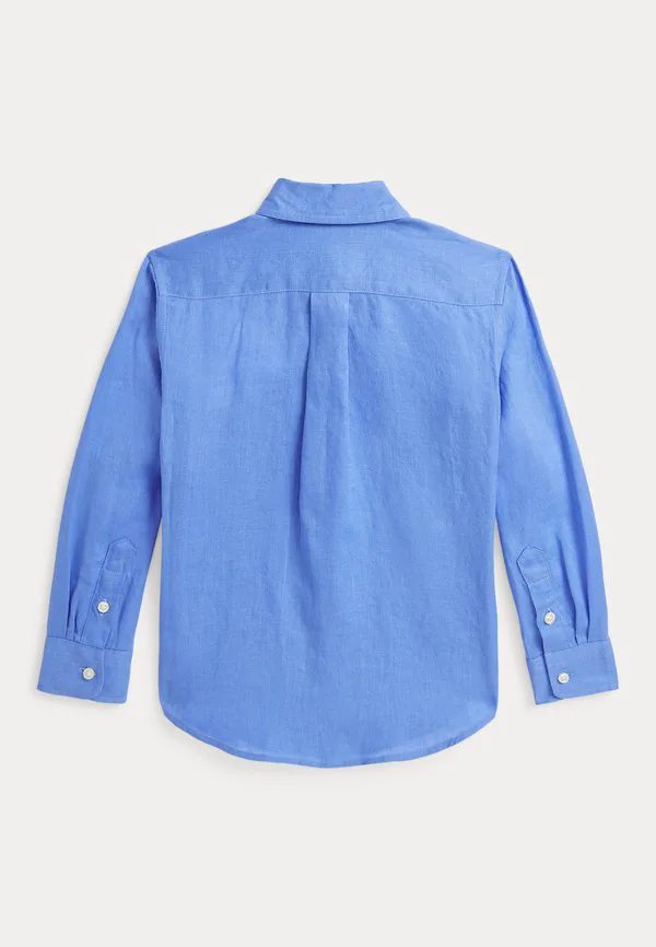 Льняная рубашка 26 лет Polo Ralph Lauren, Harbor Island Blue — фото 2