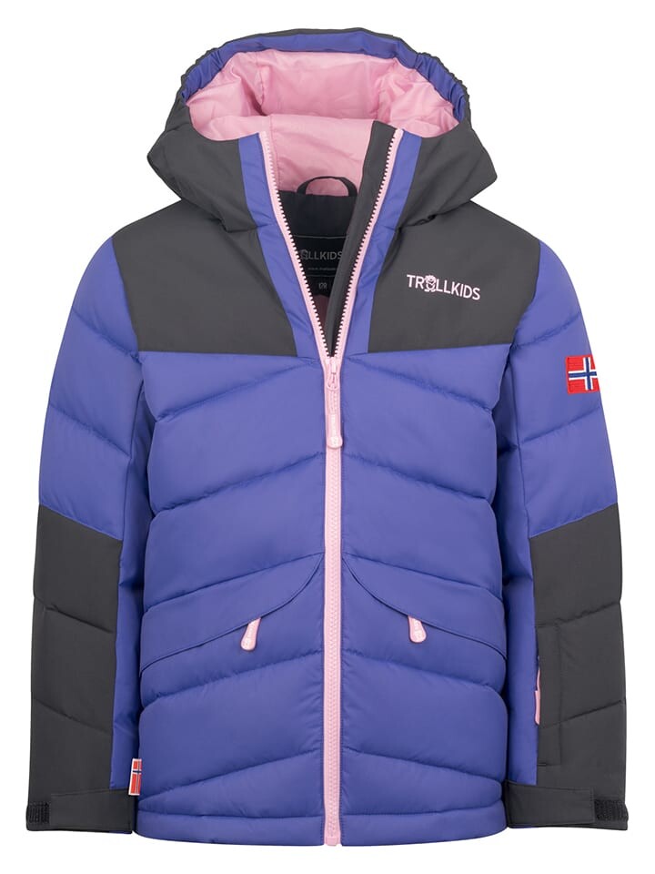 

Стеганая куртка Trollkids Steppjacke Narvik, фиолетовый