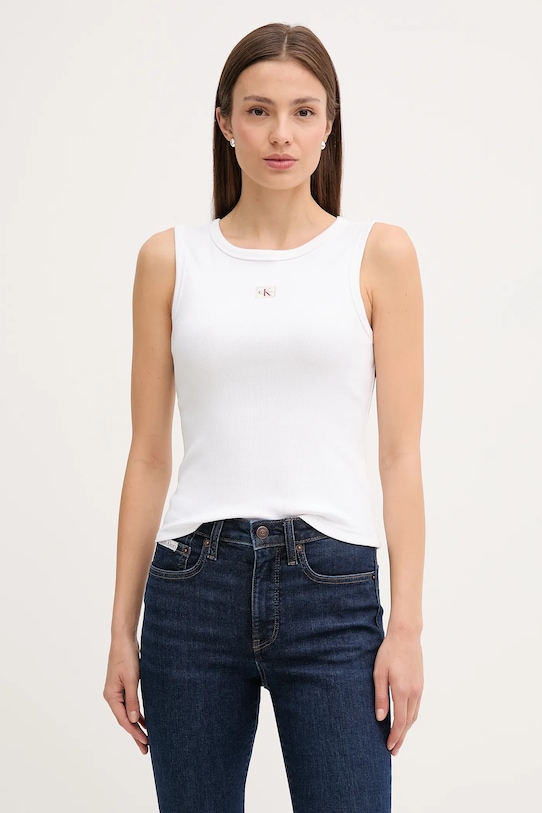 

Топ Calvin Klein Jeans, белый