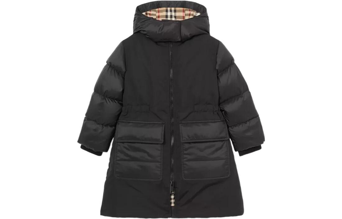 

Burberry Kids Пуховик/пуховик, цвет Black