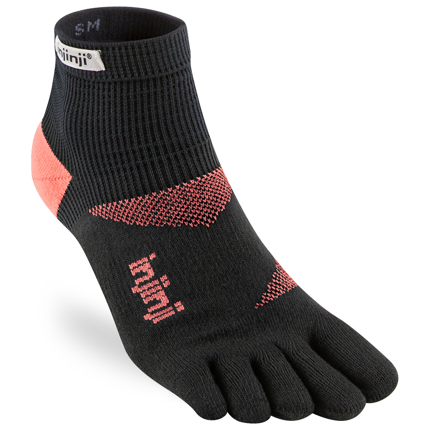 

Многофункциональные носки Injinji Trainer Mini Crew, цвет Peach