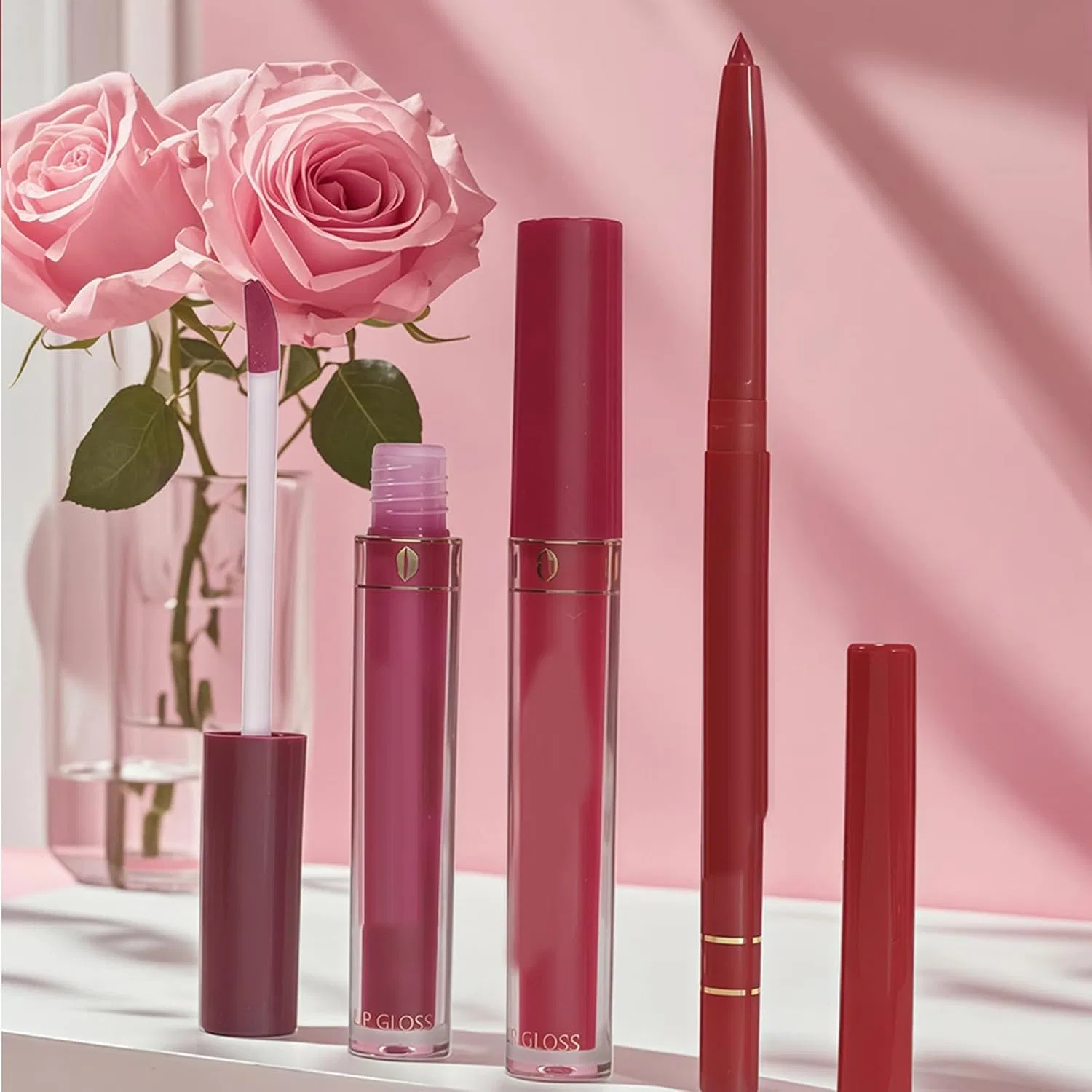 Губная помада Wesleyyy Lip Color Smooth Lip Liner Effect Gloss, 7 цветов, 6 карандашей — фото 3