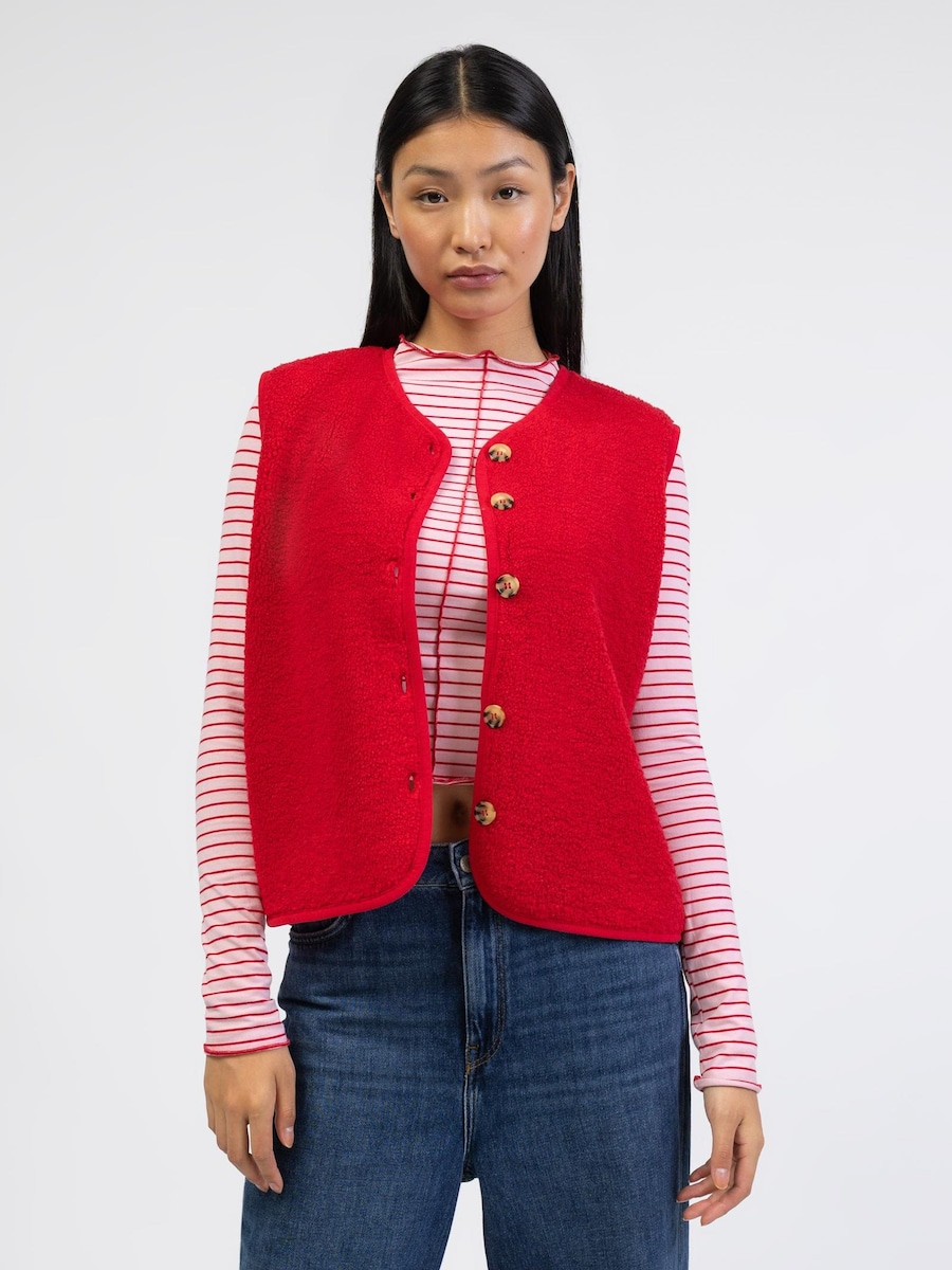 

Вязаный жилет BROKE + SCHÖN, красный