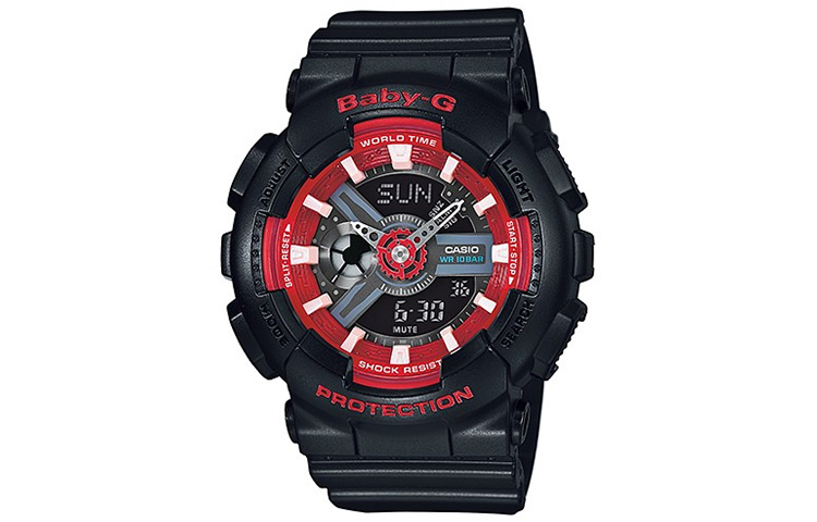 

Женские часы BABY-G серые BA-110SN-1A CASIO