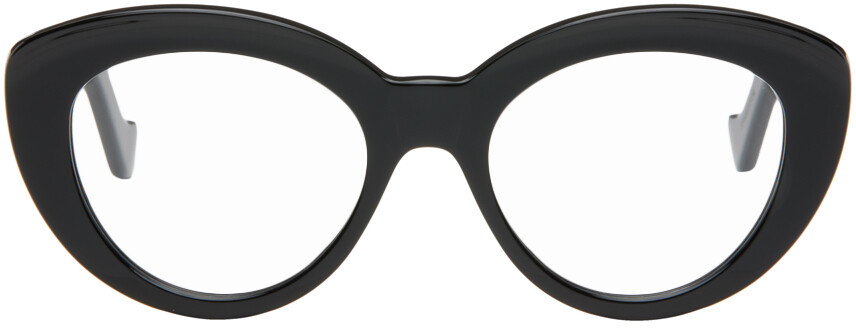 

Черные массивные очки-анаграммы Loewe, цвет Black