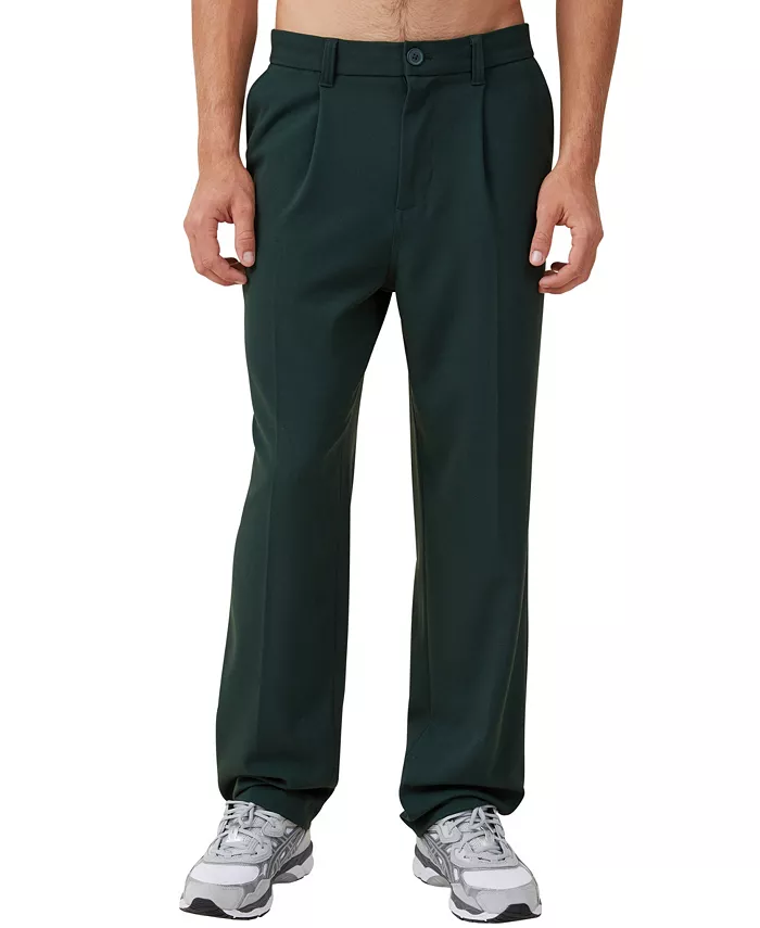 

Мужские брюки Relaxed Pleated COTTON ON, зеленый