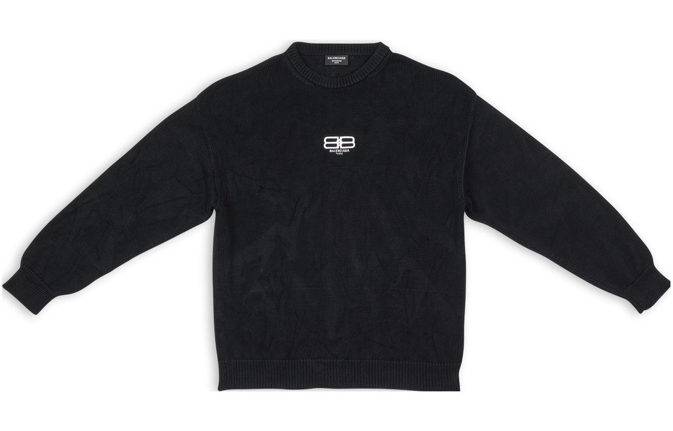 

Свитер мужской Balenciaga Paris Icon, черный