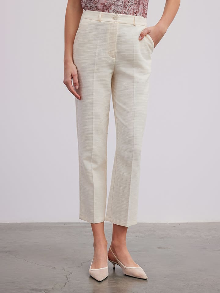 

Тканевые брюки BGN, кремовый