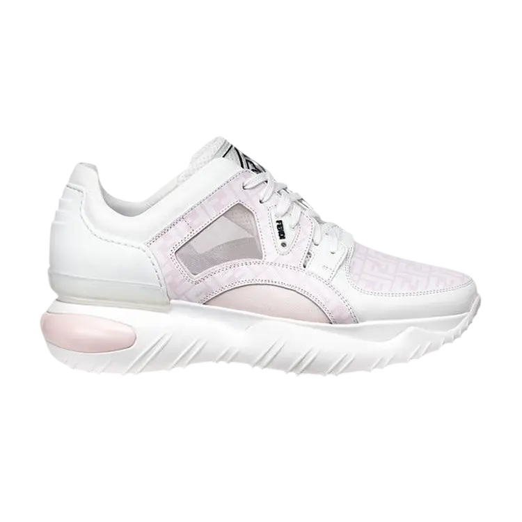 

Кроссовки Fendi Leather Low 'White Pink', белый