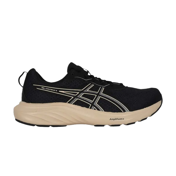 

Кроссовки ASICS Gel Contend 9 4E Wide 'Black Milk Tea', черный