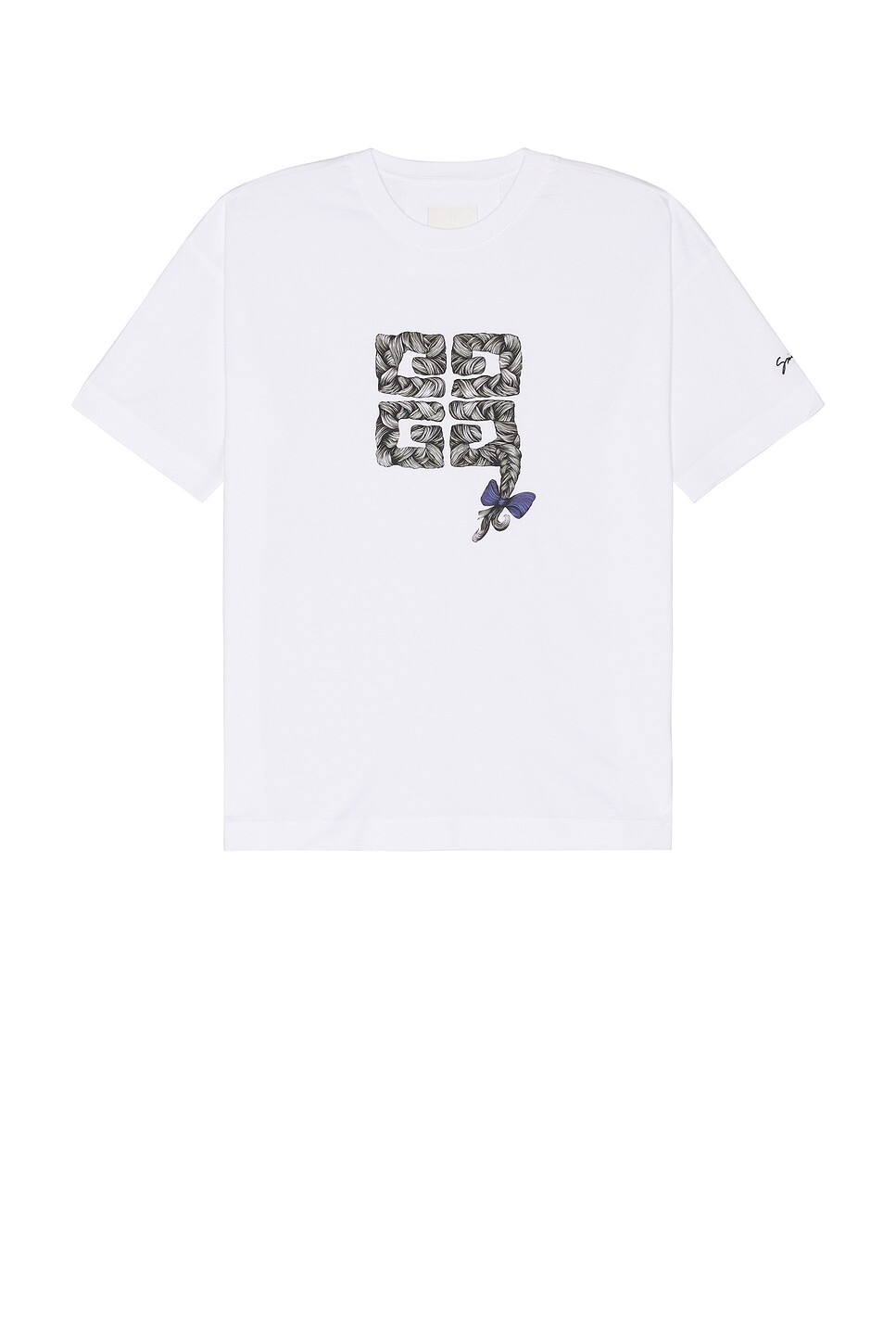 

Футболка с косами Givenchy, белый