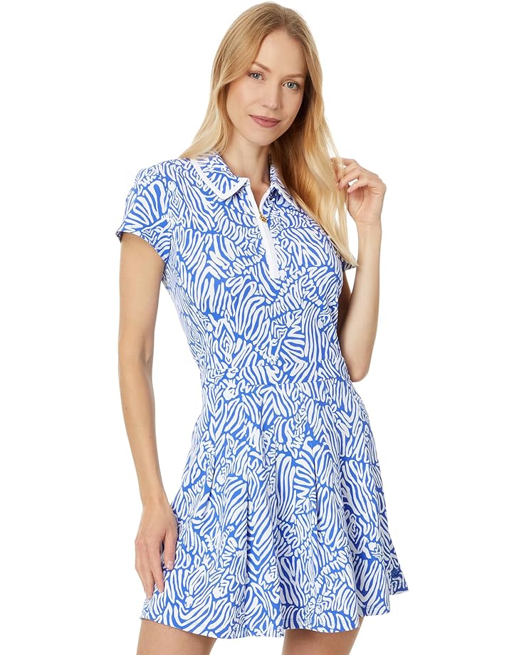 

Платье Lilly Pulitzer Alona Dress Upf 50+, цвет Martinique Blue Zee Bebe