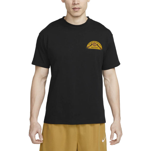 Футболка Nike Max90 Basketball T-Shirt 'Black', черный — фото 4