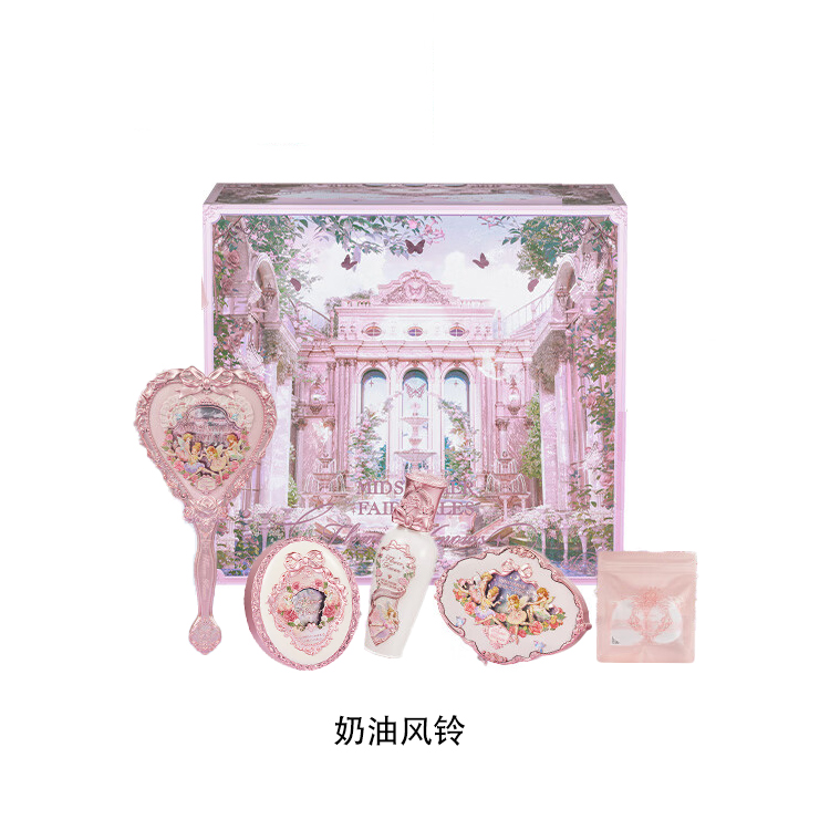 Набор косметики FlowerKnows Midsummer Night Collection Box с естественной коррекцией тона кожи Flower Knows, cream style bell — фото 2
