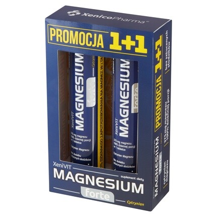 

Премиальная добавка с цитратом магния - 40 таблеток Xenivit