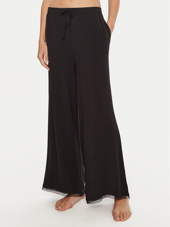 

Пижамные брюки relaxed fit UW0UW05575 Tommy Hilfiger, черный