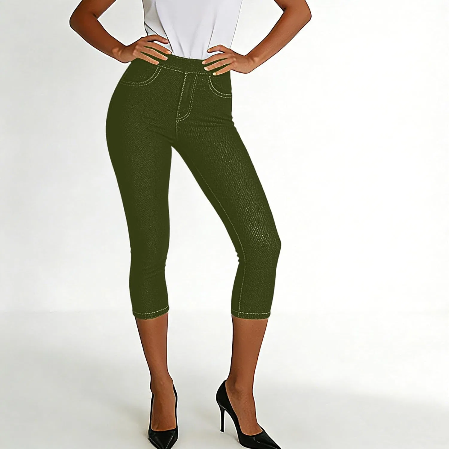 Активные брюки, Army Green — фото 2