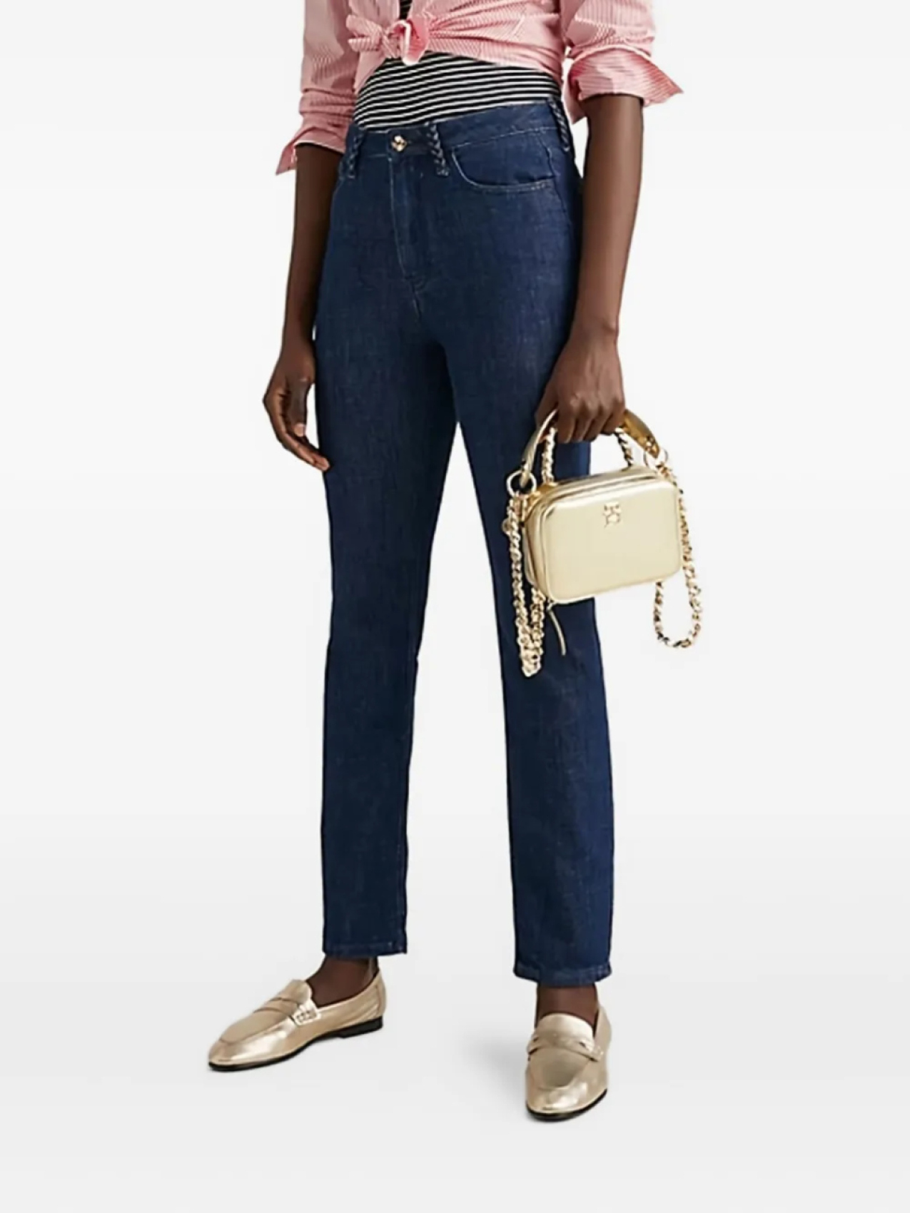 

Джинсы Tommy Hilfiger с высокой талией, синий