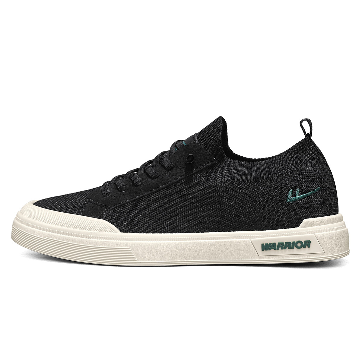 

Кроссовки WARRIOR Skateboarding Shoes Men Low-top Black, черный