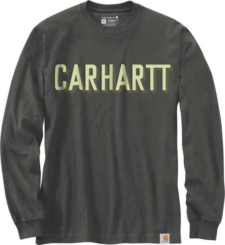 

Рубашка с длинными рукавами и логотипом Workwear Carhartt, антрацит