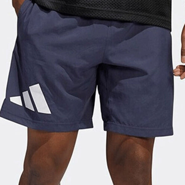 Шорты adidas Running Training Gym Breathable Shorts Navy Blue, мультиколор — фото 3