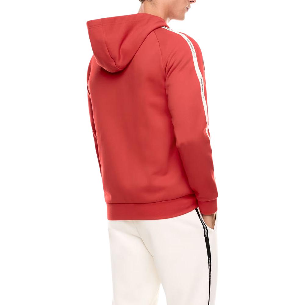 Толстовка EA7 для мужчин EMPORIO ARMANI, red — фото 4