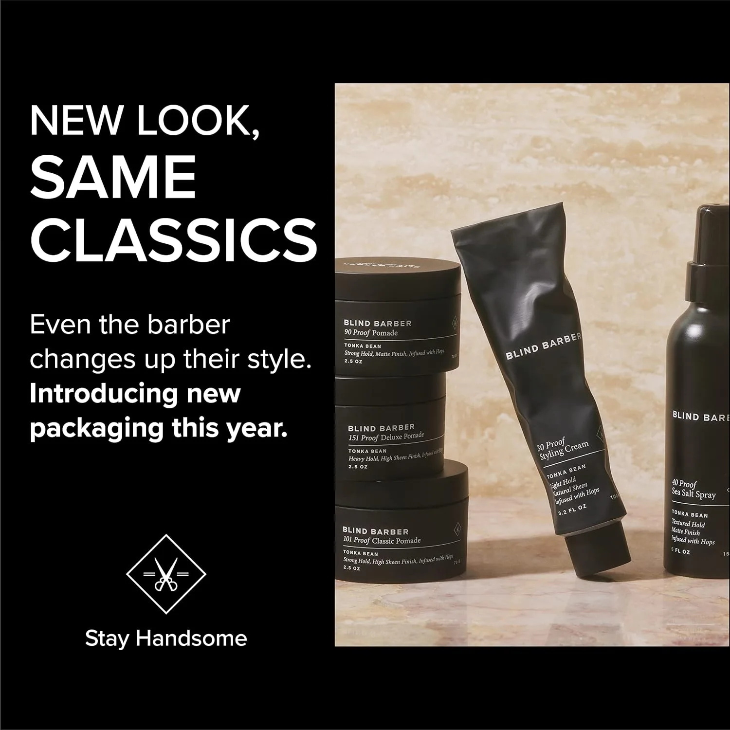 Набор для ухода Blind Barber Bryce Harper Signature Series: сухой шампунь, бальзам для бороды и паста для укладки волос (3 предмета) — фото 3