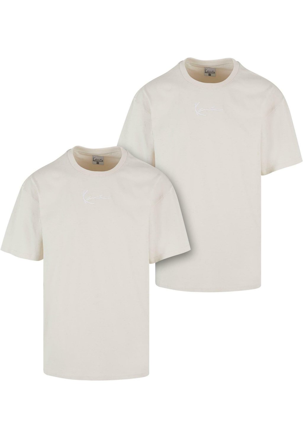 

Базовая футболка SMALL SIGNATURE ESSENTIAL TEE 2-PACK Karl Kani, цвет off white