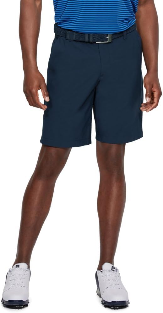 

Мужские шорты Under Armour Microthread, Academy/ Aegean Green/ Vermilion