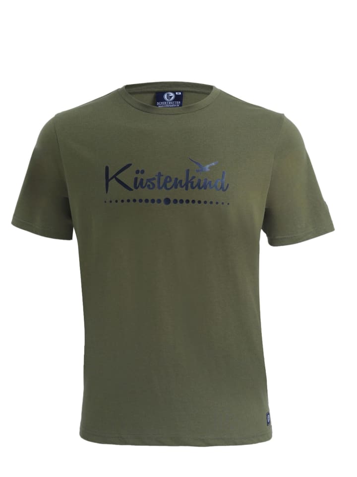 

Футболка SCHIETWETTER, цвет olive-black