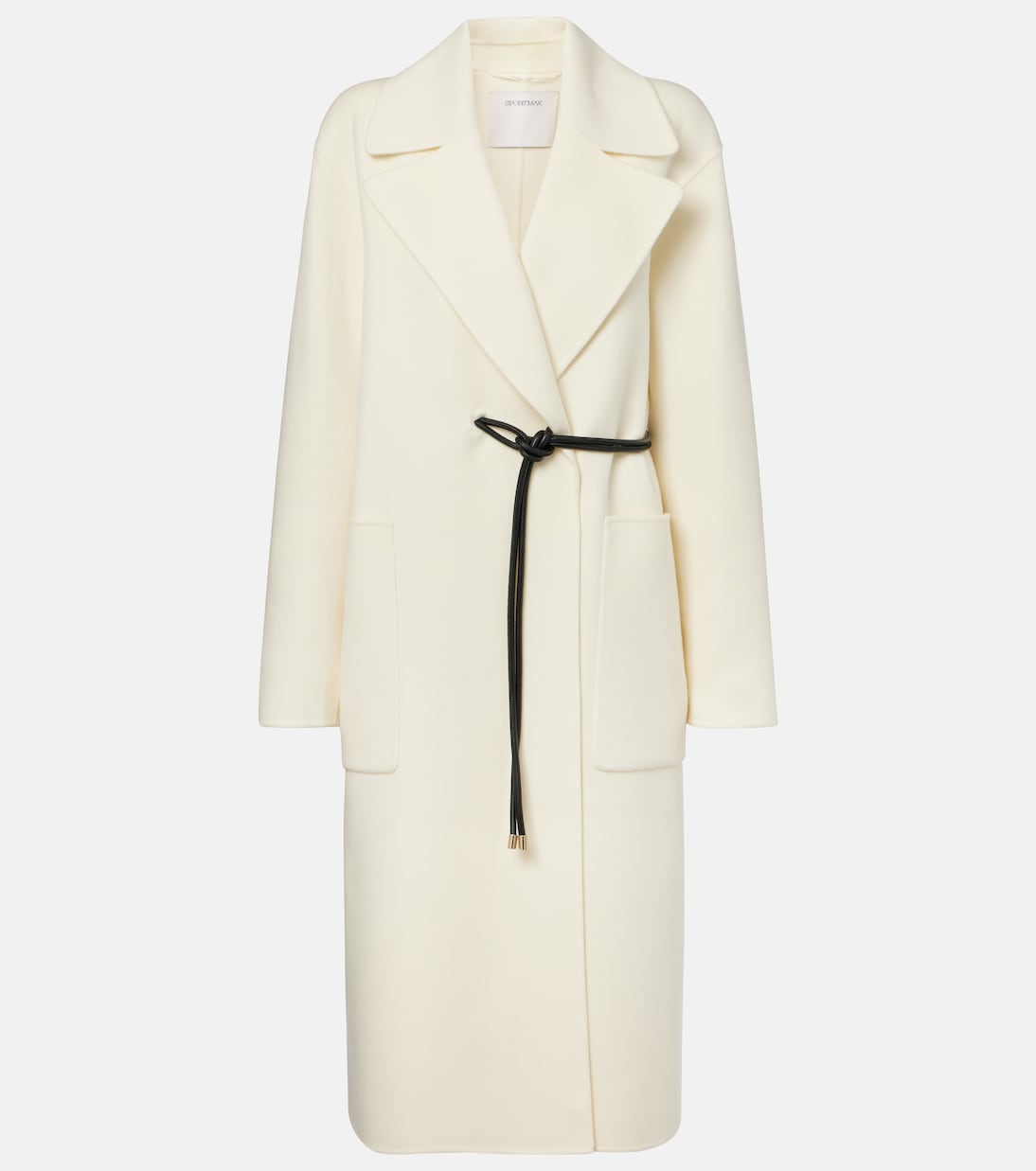 

Пальто-пончо из натуральной шерсти Abate Sportmax, Latte