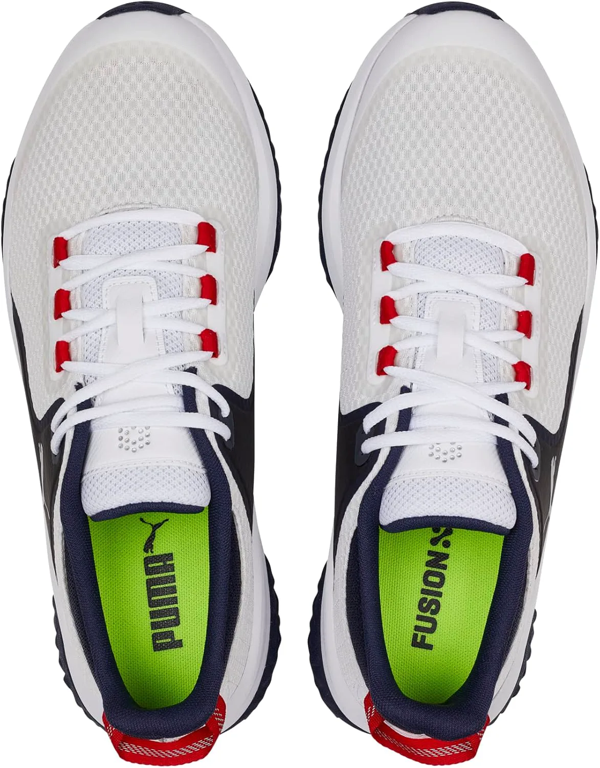 Мужские кроссовки Puma Fusion Grip, белый/серебристый/темно-синий — фото 4