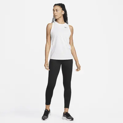 Футболка Nike Dri-FIT, белый/черный — фото 4