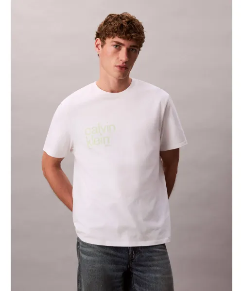 

Футболка Regular fit Calvin Klein Jeans, белый