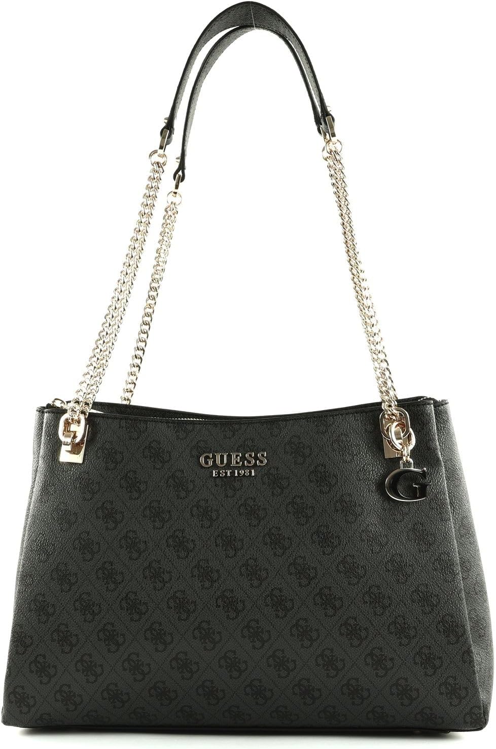 

Сумка-переноска GUESS Eliette с логотипом Girlfriend, угольный логотип