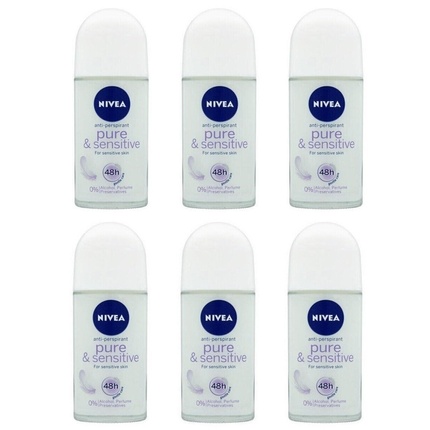 

Nivea Pure & Sensitive Шариковый дезодорант-антиперспирант для женщин 50 мл