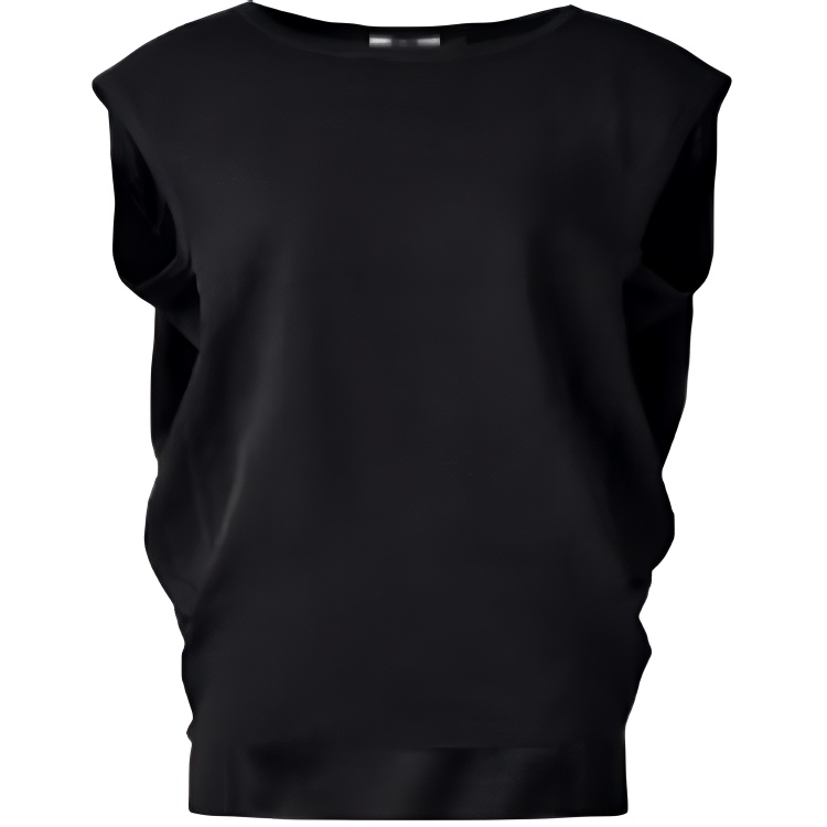 

Женский топ UNIQLO, черный