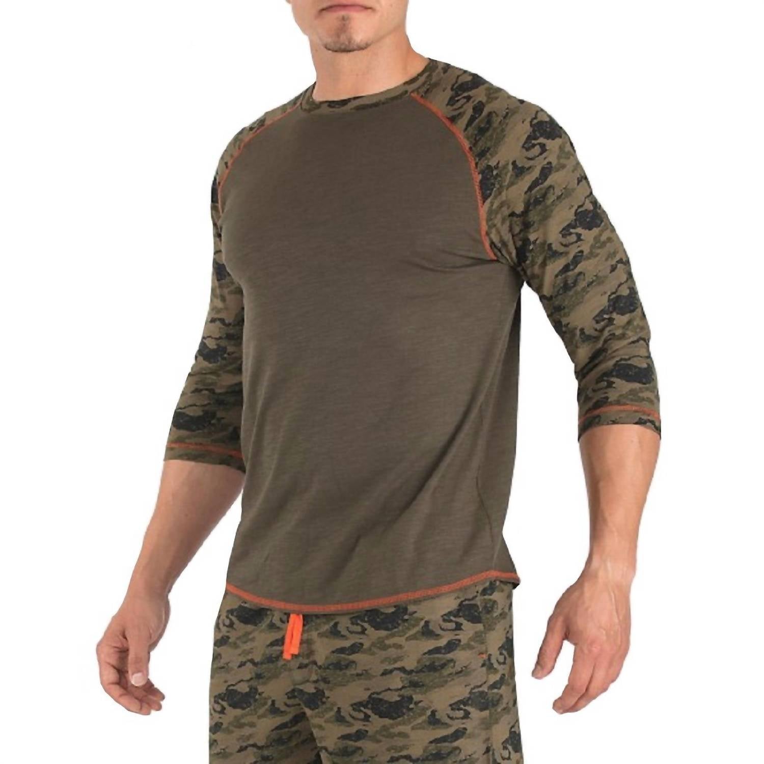

Футболка бейсбольная Slub Jersey в цвете Evergreen Papi